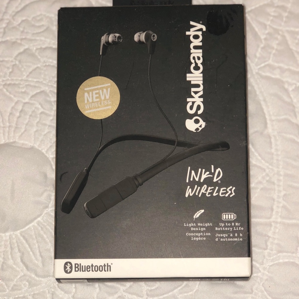Skull Candy Ink’d Wireless Bluetooth Headphones